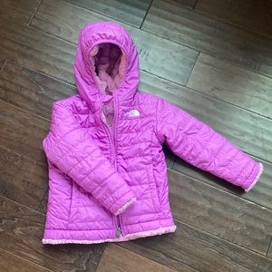KIDS NORTHFACE REVERSIBLE JACKET